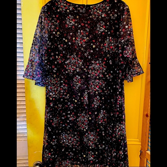 Reitmans Lace Black Floral Dress - Picture 2 of 2